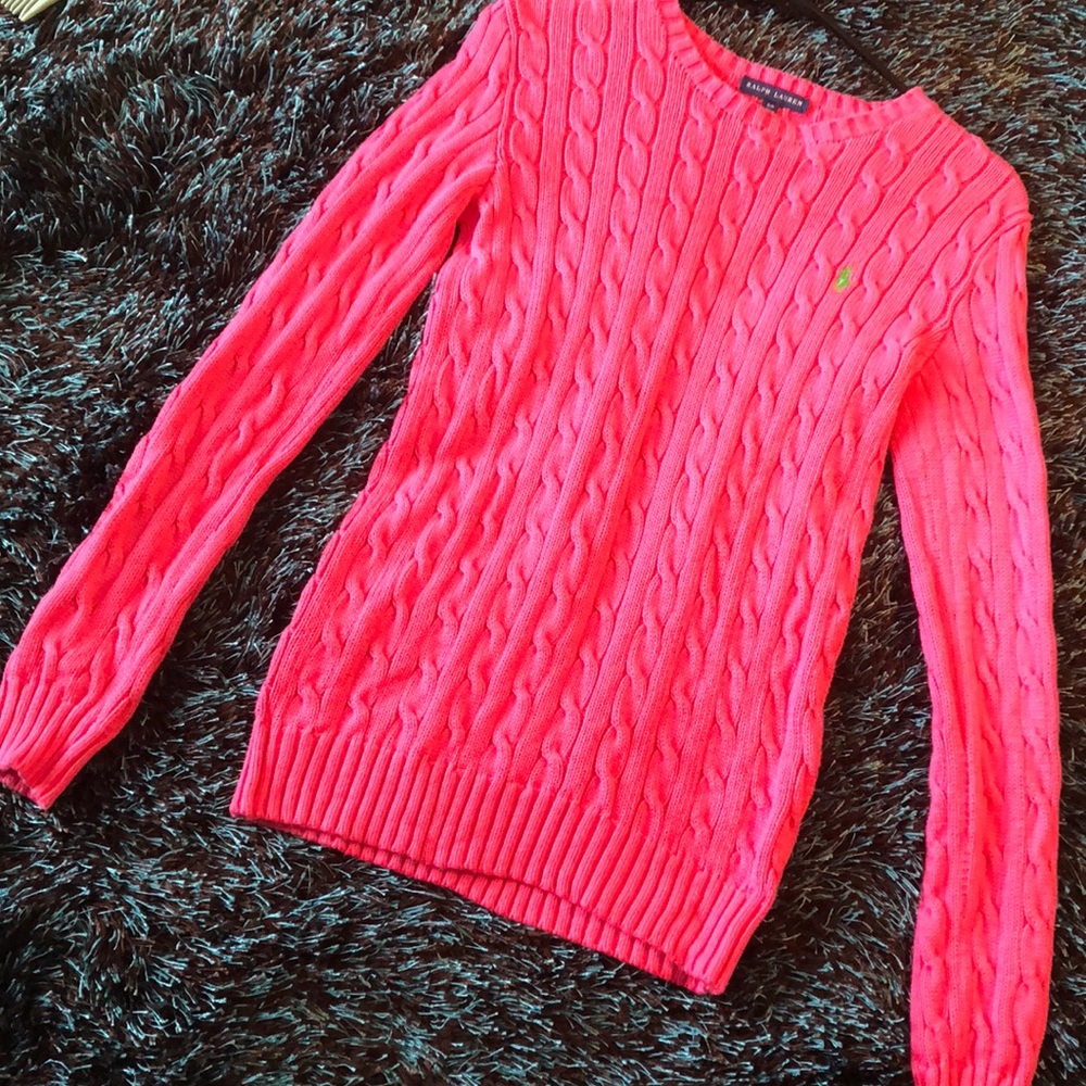 Ralph Lauren pink sweater